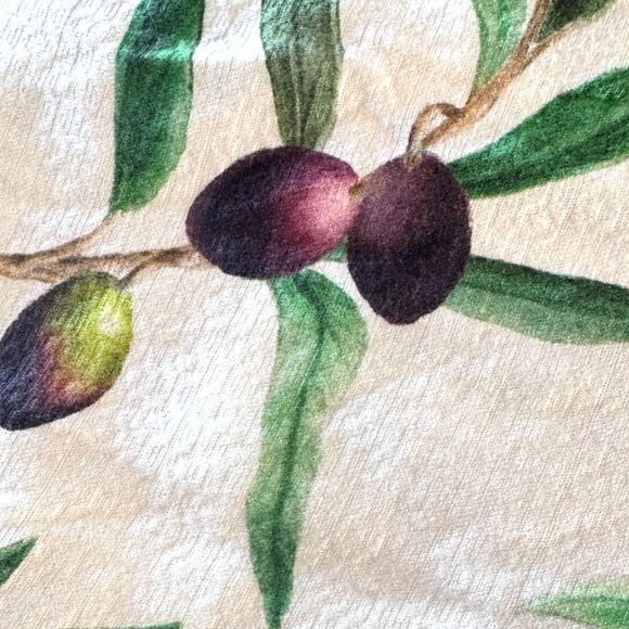 Pottery Barn Monique Lhuillier Olive Orchard King Size Pillow Shams 100% Tencel - Picture 3 of 8